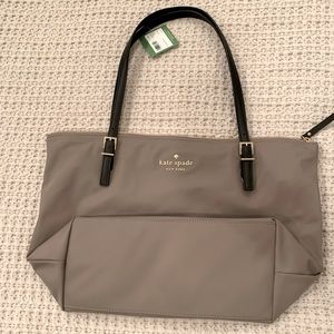 Kate Spade Watson Lane Maya Nylon Tote in Sidewalk -NWT